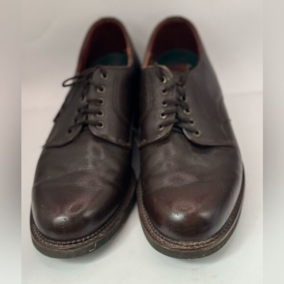 Red Wings Men’s 10.5 Slip Resistant Brown Leather Oxford Work Shoes - Picture 2 of 9